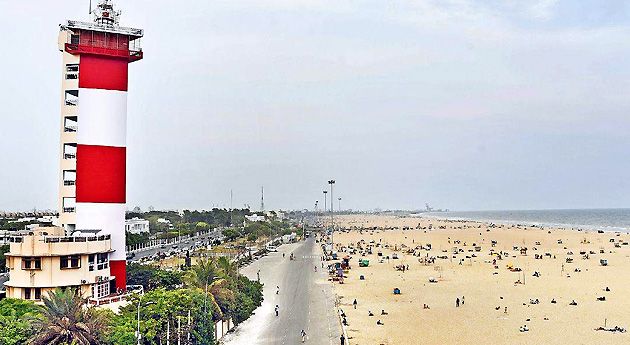 chennai light house beach